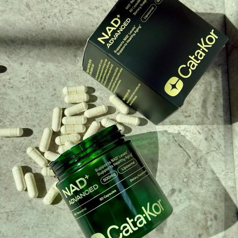 NAD+ Advanced Catakor con Resveratrol – Energía Celular y Bienestar Integral en Cápsulas Premium 🔥PROMOCION 50% DESCUENTO🔥