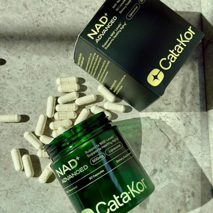 NAD+ Advanced Catakor con Resveratrol – Energía Celular y Bienestar Integral en Cápsulas Premium 🔥PROMOCION 50% DESCUENTO🔥