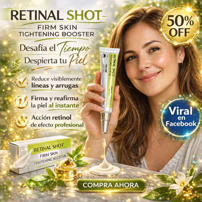 Crema Facial con Retinol y Niacinamida – Antiedad, Hidratante y Reafirmante 🔥PROMOCION 50% DE DESCUENTO🔥 F