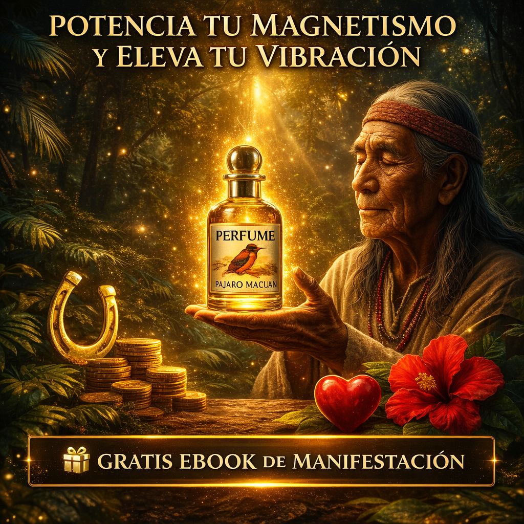 🦜Perfume Pájaro Macua Original – Esencia de Atracción , Poder y Prosperidad 🔥GRATIS EBOOK MANIFESTACION🔥