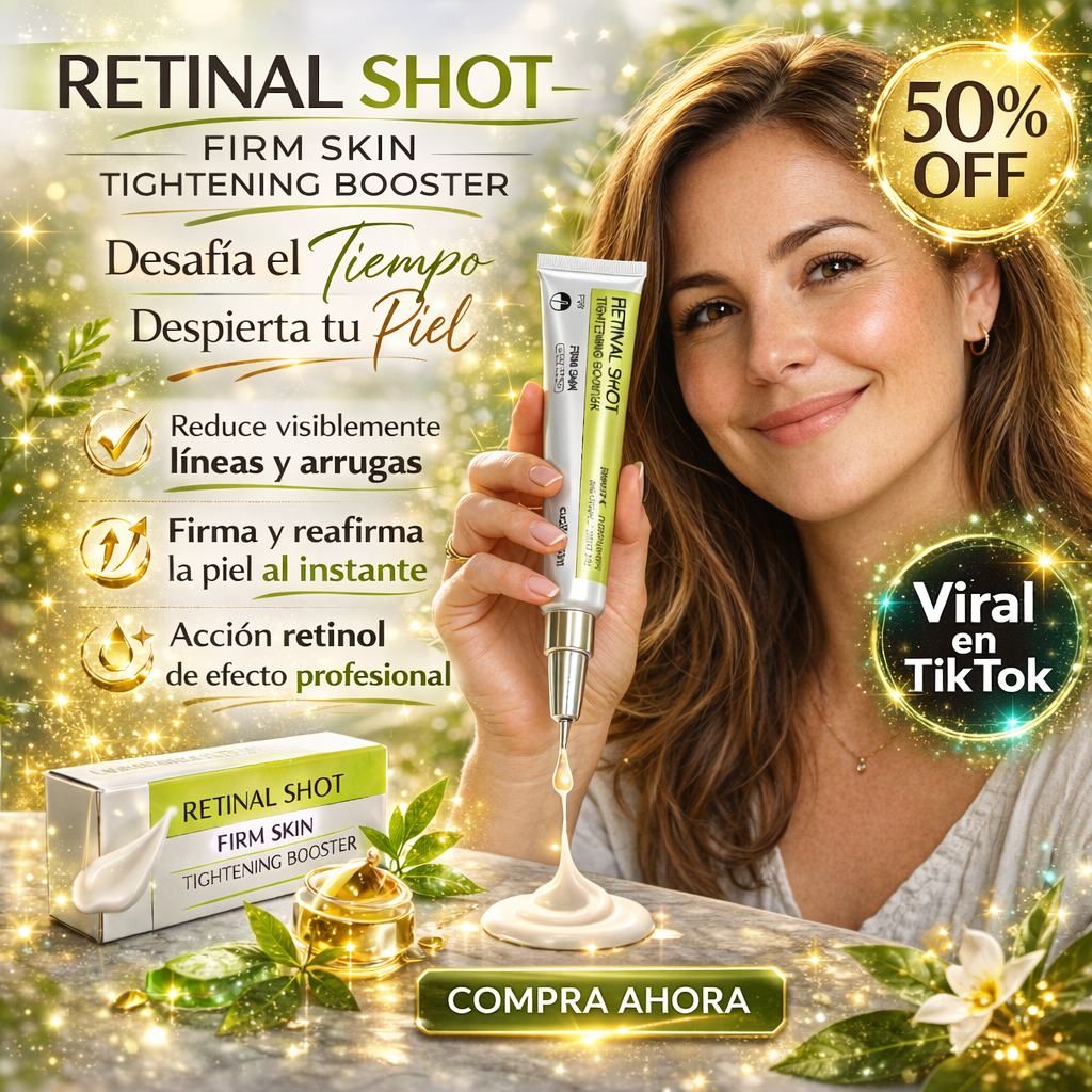 Crema Facial con Retinol y Niacinamida – Antiedad, Hidratante y Reafirmante 🔥PROMOCION 50% DE DESCUENTO🔥